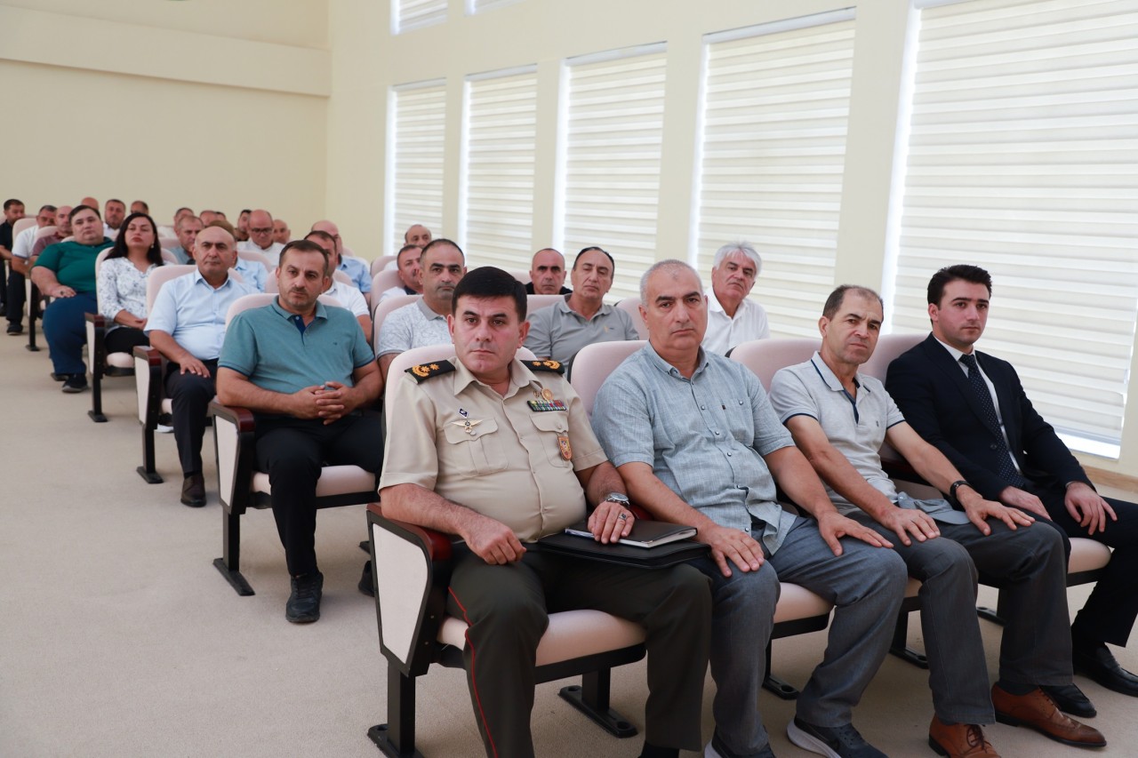 Dövlət Xidməti müəllimlər üçün tədbir keçirdi - FOTOLAR